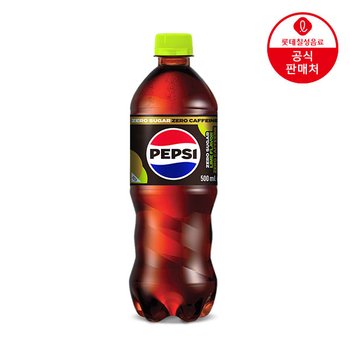 [본사직영] 펩시제로슈거 제로카페인 라임향 500ml x 18펫