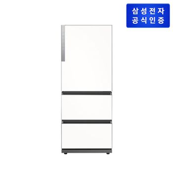 (삼성) 비스포크 김치플러스 3도어 328L RQ33DG71J3EW [에센셜화이트]..[34723211]