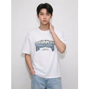 행텐틴즈 로고 그래픽 반팔 티셔츠_003(14570-031-419-31)