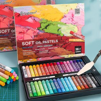 아트필드 아티스트 소프트 오일 파스텔 12색