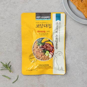 보양대첩 워밍 화식 소고기와 초록입홍합 50g