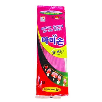마미손 고무장갑 핑크 뉴밴드 L 1P 주방 청소 설거지 고무장갑L