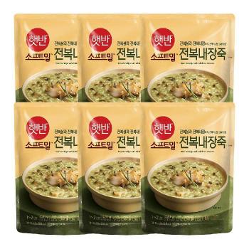[CJ] 코스트코 햇반 전복내장죽 420g x 6 (S16257027)