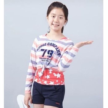 수영복 비키니 래쉬가드 모노키니 비치웨어 바캉스 쿠기 여아 79 주니어 세트