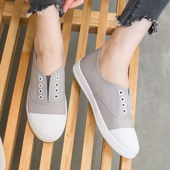 여자 YP55VS08 발편한 슬립온 단화 밴시 운동화 스니커즈 학생