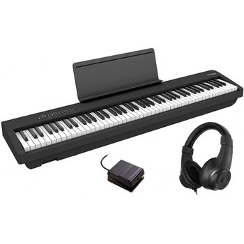 [해외] Roland 88 BH-181 FP-30X 롤랜드 전자 피아노 디지털 휴대용 건반 전자 악기 전용 헤드폰 첨부