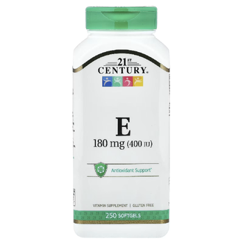 [해외] <b>21</b><b>세기</b> <b>센트리</b>  비타민E 180mg 400IU  소프트젤 250정