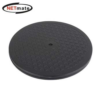 Netmate 다용도 TV 모니터 받침대 회전스탠드(소형/255mm) 회전받침대 회전스탠드 모니터받침대