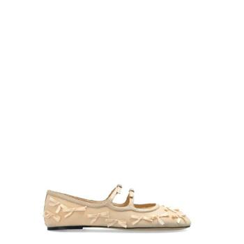 키키 보우 스트랩 발레 플랫 2S6FFL001F170 260 TP976342852