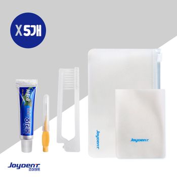 조이덴트 포켓 쏙 칫솔세트(항균케이스E)X5개