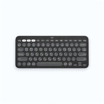 로지텍 K380S 블루투스 무선 키보드 스모키 블랙