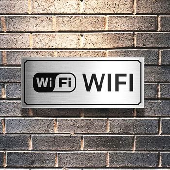 카페 표시 판넬 공공장소 와이파이안내문 wifi