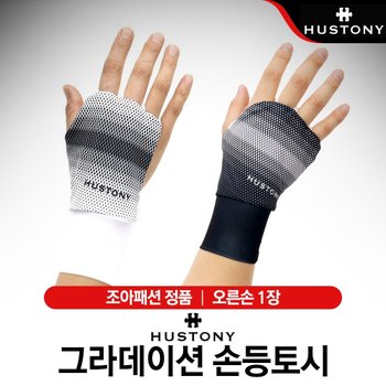[윈골프] [조아패션-정품] 휴스토니 그라데이션 손등토시 (오른손1장)