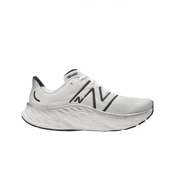 [해외] 뉴발란스 프레쉬 폼 X 모어 v4 화이트 블랙 메탈릭 - 2E 와이드 New Balance Fresh Foam X More