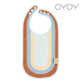 [트레이더스]오이오이 레인보우 턱받이 블루