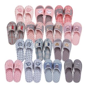 [오노마] ONM 3중 쿠션 거실화 실내화 천 면 층간소음 실내 슬리퍼 (29546939)