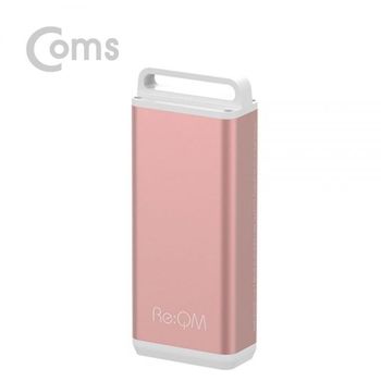 Coms 리큐엠 손난로 5 200mAh 보조배터리 QHW520 로 충전기 배터리케이스 휴대용배터리