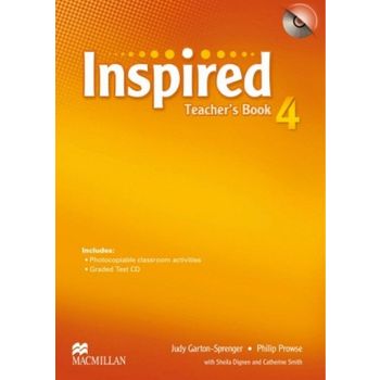 Inspired 4 Teacher`s Guide with CD rom Pk