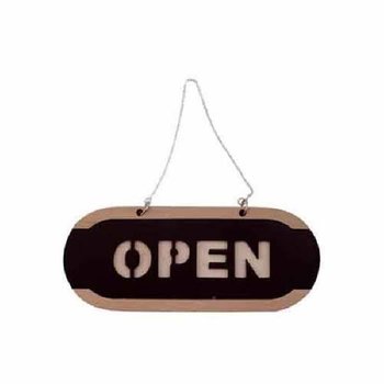 아트사인 OPEN CLOSED 우드 소 양면 6702 218x90x10