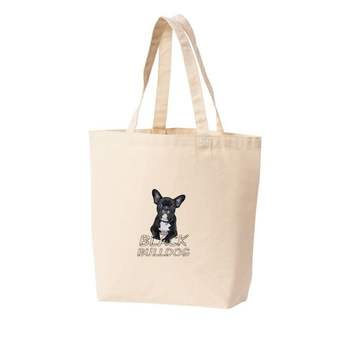 에코백 토트백 블랙불독 불도그 BULLDOG 검은불독 반려견 그림 다양한