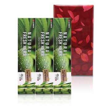 허브치약 상큼가득 네츄럴 치약160g 허브자연치약 상큼치 160g 죽염치약