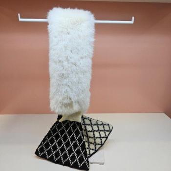 미센스 HC42 쁘띠  니트 털 목도리 니트, 퍼, 목도리 MB4-AFM511Z (E45726433)