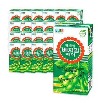 정식품 담백한 베지밀 에이 190ml (팩) 24개 (S43427018)