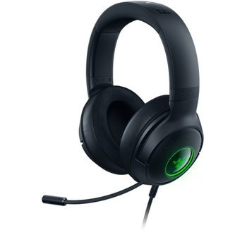 [해외] Razer Kraken V3 X USB 280g 7.1 TriForce 40mm Chroma RGB (레이저) 업그레이드 모델 장시간