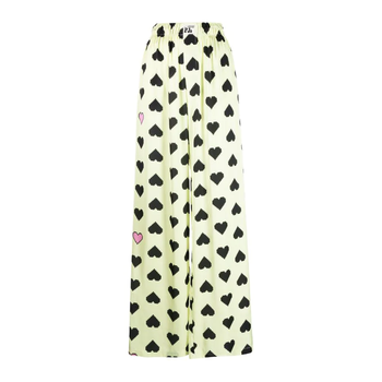 25 FW Natasha Zinko 하트 프린트 와이드 팬츠 SS22NZ31123 TP444878175