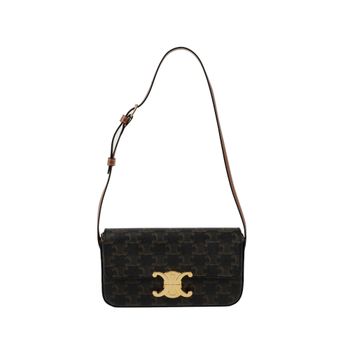 [중고] 셀린느 금장 트리오페 로고 숄더백 탄 194142CUZ 04LU 144366166