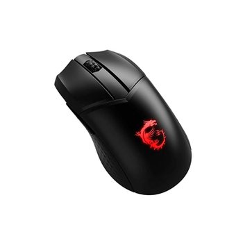[해외] MSI CLUTCH GM41 경량 무선 게이밍 마우스 고정밀 센서 탑재 MS496 블랙