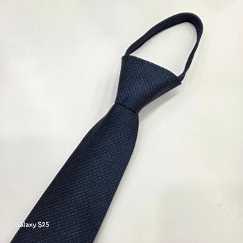 실크혼방 솔리드 자동 지퍼넥타이VQFTZ5070NY_GN_GN_GN_GN