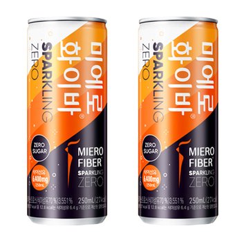미에로화이바 스파클링 제로 250ml x 60캔 탄산음료
