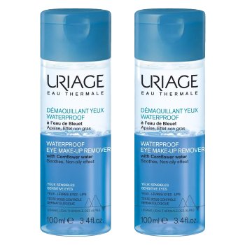 [해외] Uriage 유리아쥬 워터프루프 메이크업 아이 앤 립 리무버 100ml 2개