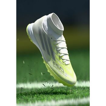 리그 미드 컷 터프 축구화 흰색철 메탈릭하이 레스 옐로우 151466449