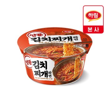 하림 양푼김치찌개라면 컵 102g