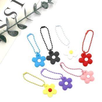 데이지 키체인 데이지키링 계란꽃키링 콜북키링 키링