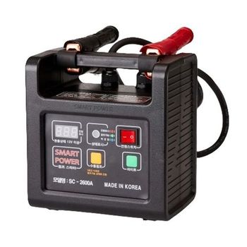 무충전 울트라 스마트 파워 SC-2600A 12V 전용 점프스타터 배터리충전 네스코 부품 소모품 자재