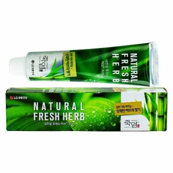 엘지 죽염 내추럴 후레쉬 허브 알파치약 130g (S40817486)