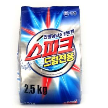 드럼 YA384570 세탁기 전용 분말 가루 세탁세제 2.5kg