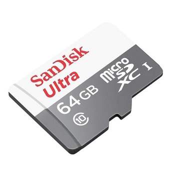 Ultra microSDHC 카드 64GB SanDisk 저장 카메라 노트북 핸드폰 사진