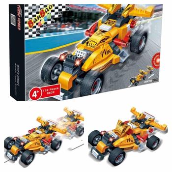 옐로우폭스 CI98RF65 자동차블록(풀백터) 유아용블록 블록완구
