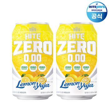 하이트진로 하이트제로 레몬유자 350ml x 24캔 무알코올 맥주..[36130295]