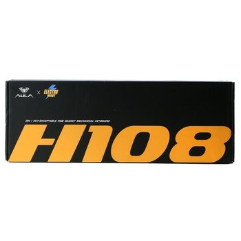 AULA독거미 H108(B/T,저소음솜사탕,YL/BK)