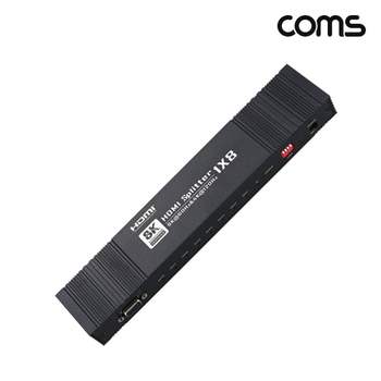 TBZ Coms HDMI 분배기 2.1 1X8 8K60Hz 4K120Hz EDID RS232 OU143