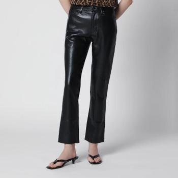 ANINE BING 블랙 브루노 인조가죽 팬츠 A-03-10307LE/XN_ANINE-BLK26_311-26