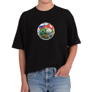 오버핏반팔티 축구공 월드컵대회 축구 잘하는 나라 SOCCER 전사이즈 가족티