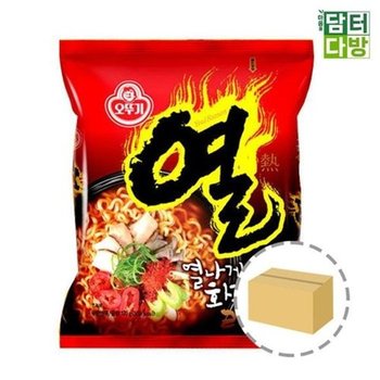 [JH38PP69_52EK]열라면봉지라면박스 열라면 1BOX (40봉)