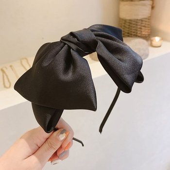 헤어소품 여신 왕리본 포인트 특별한날 데이트룩 데일리 머리띠
