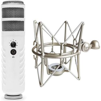 [해외] 독일 로데 마이크 방송용 Rode Podcaster MKII USB Dynamic Microphone Keepdrum MS088 Spider 1